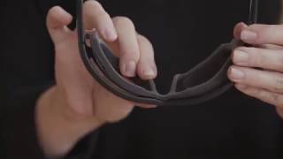 Video de Wiley X Gravity Smoke Grey Negro con Facial Cavity Seal CCGRA01