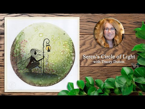 Seren’s Circle of Light – A Lavinia Stamps Tutorial with Tracey Dutton