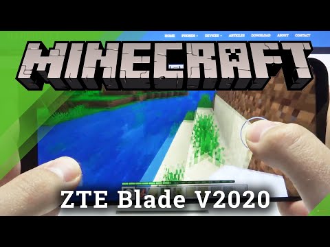ZTE Blade V2020 - Minecraft Gameplay & Settings