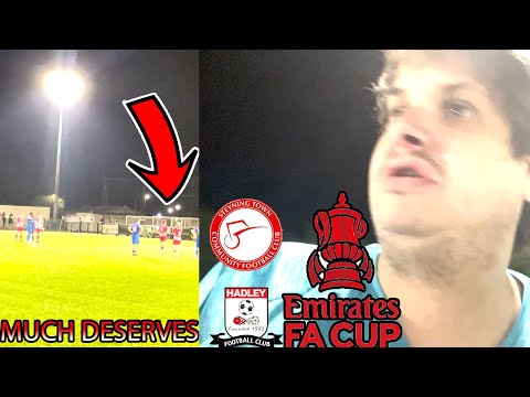 STEYNING TOWN GO THOUGH TO THE NEXT ROUND OF THE FA CUP AFTER BEAT HADLEY FC I MATCH DAY VLOG