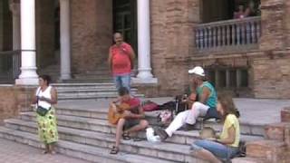 BESAME by Obiedx in Plaza de España, Sevilla!! PART 3!!