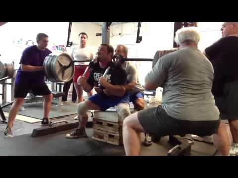 655 lbs SSB Box Squat: Strength & Power Development #ssbsquat #boxsquat