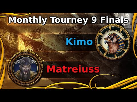 Age of Mythology: Kimo vs Matreiuss - Meta Plays Monthly Tournament #9 - Finals