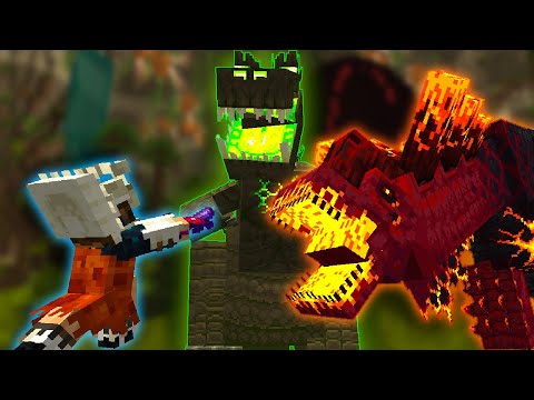 EPIC Minecraft Battle: Luxtructosaurus VS Tremorzilla!