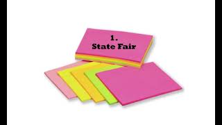 1. State Fair