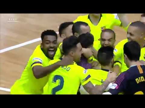 Resumen | Copa del Rey de Fútbol Sala | ElPozo Murcia (9) 2 - 2 (10) FC Barcelona