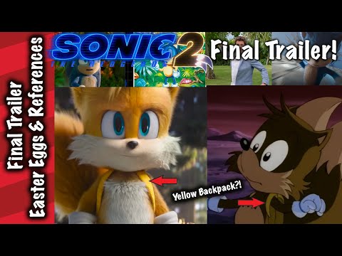 Sonic 2 Final Trailer - Easter Eggs & References