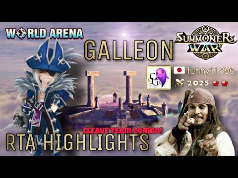 Galleon RTA Highlights Cleave Team Combo - Summoners War