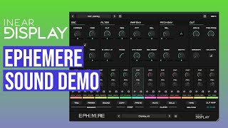 Video thumbnail for Inear Display Ephemere Glitch Percussion Synthesizer - Sound Demos by SYNTH ANATOMY