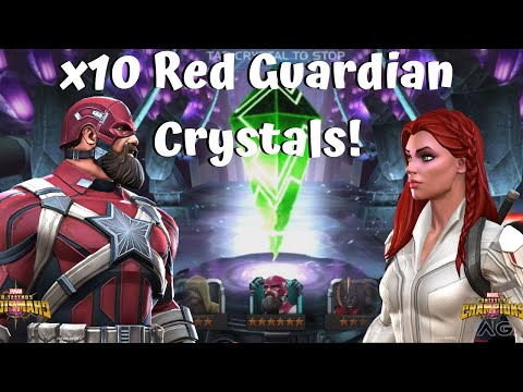 x10 Red Guardian Cavalier Crystals! 6* Pull 👀! Early Access Bundle! - Marvel Contest of Champions
