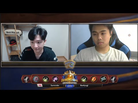 Surrender vs Bankyugi - Division A - Hearthstone Grandmasters Asia-Pacific 2020 Season 2 - Week 4