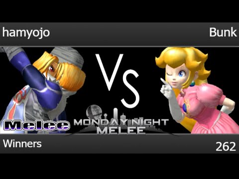 MNM 262 - hamyojo (Sheik, Peach) vs Bunk (Peach) Winners - Melee