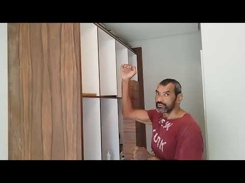 How to do a top finish on a cabinet - adjusting the cabinet top.