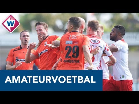 Opstootje bij dug-out in duel Katwijk - Kozakken Boys - OMROEP WEST SPORT