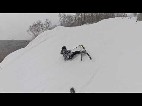 Madman Flying Down Gremlin (Huge Crash)