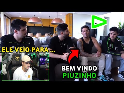 LOUD CORINGA REAGINDO A CHEGADA DO PIUZINHO NA LOUD