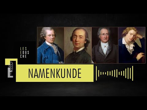 Goethe, Schiller, Lessing, Herder: Die Herkunft ihrer Namen