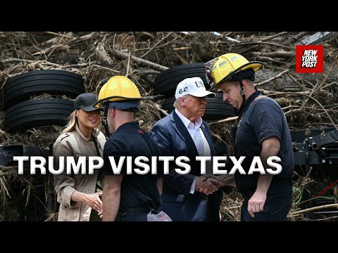 Live: Donald Trump visits Texas and participates in roundtable