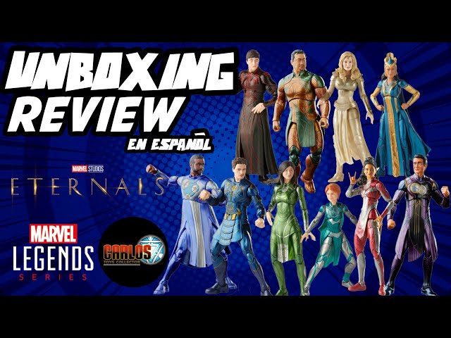 Vídeo relacionado con Hasbro- Eternals Legends 6 Inch Figure 1 (E88795L0)