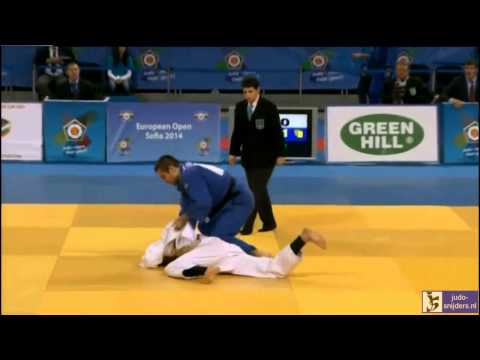 Judo 2014 Europea Open Sofia: Ceylan (TUR) - Kurzhev (RUS) [-73kg] bronze