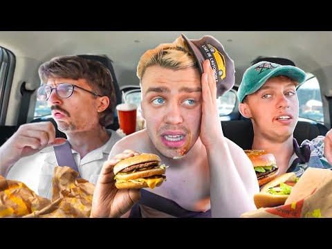 Wir versuchen die SCHWERSTE Foodchallenge Amerikas...(Hugo bricht ab)