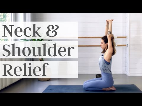 Neck And Shoulder Yoga Stretches For Desk Workers | 30. Min Gentle Yoga