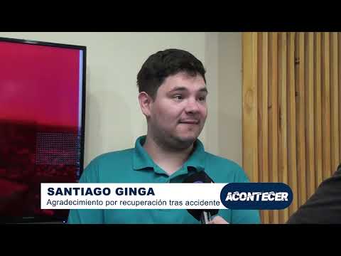 Marcos Juárez: Familia Ginga agradece por la recuperación tras el accidente. Más detalles