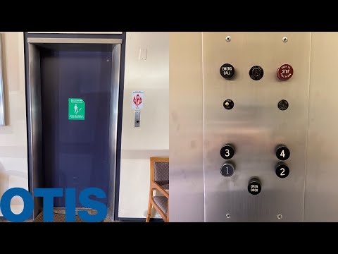 Vintage Otis Traction elevator @ 890 Mill St - Reno, NV