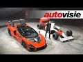 McLaren Senna drift door nieuwe fabriek - Autovisie Vlog