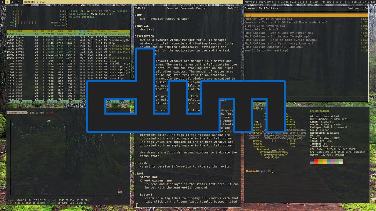 dwm: The Dynamic Window Manager