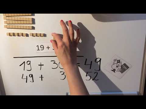 Addition (Plusrechnen) bis 100 mit Zehnerübergang