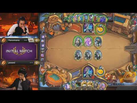 《爐石戰記》大師巡迴賽 - 拉斯維加斯站 第二天 8強賽 A組第一輪 | posesi vs Fenomeno
