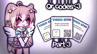 Video star qr codes⌇ °. ꒰ COMPLETELY FREE꒱ °. ⌇