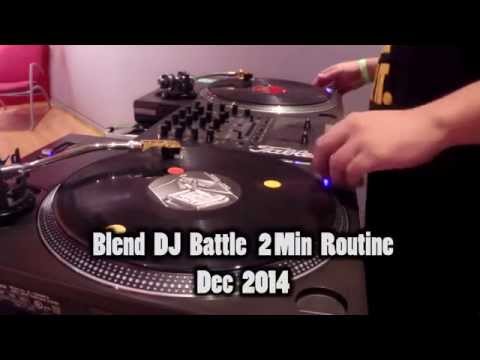 Dielekt- Blend DJ Institute Scratch Battle Routine