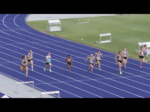100m H2 Desi Johnson 12.64 +1.0 Norma Croker Shield 2018