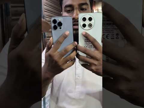 Tecno Spark 30 Pro Vs Iphone 13 Pro Camera Comparison, which is the best camera?? #shorts #ytshots