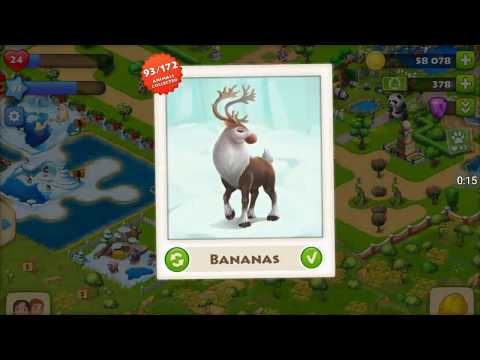 Township - Zoo level 24 Reindeer enclosure and petting zoo building