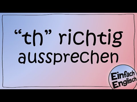 th richtig aussprechen