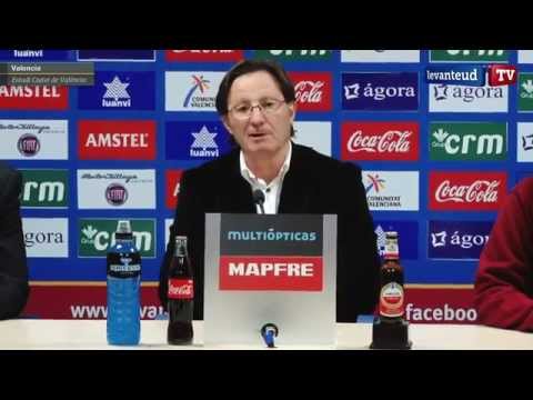 Rueda de prensa tras la victoria ante la AD Alcorcón // 1/4 Vuelta Copa del Rey 2012