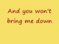 Glee Defying Gravity lyrics 