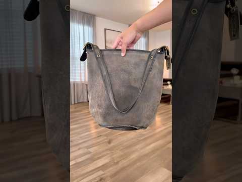 Saving this #VintageCoach bag from the trash 🗑️ watch as I #restore and #transform it #cleaning