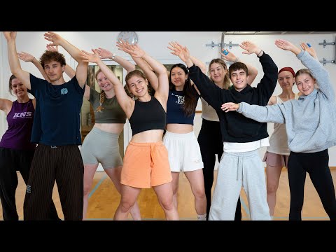 "On its own" Simple flash mob to dance along to - Danced version