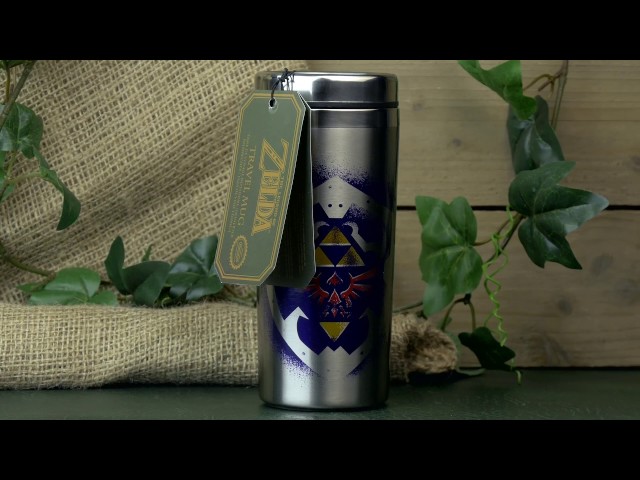 Vídeo relacionado con Paladone Vaso Metálico Zelda - Vaso de Viaje Doble Pared Oficial, Regalo para Gamers, 450ml
