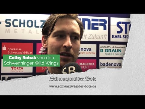 Interview mit Colby Robak von den Schwenninger Wild Wings