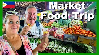 Eating our way round Bohol 🇵🇭 Public Market in the Philippines