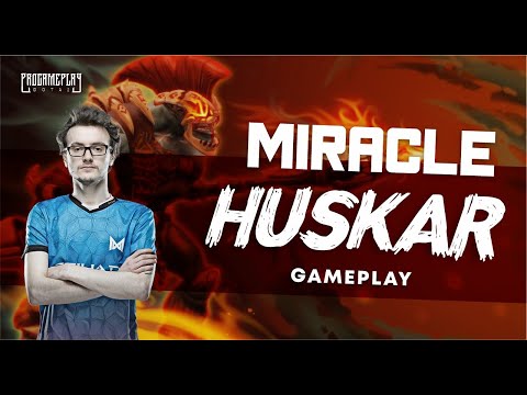 Miracle Huskar Mid Lane Dota 2 | Ranked Match | Gameplay