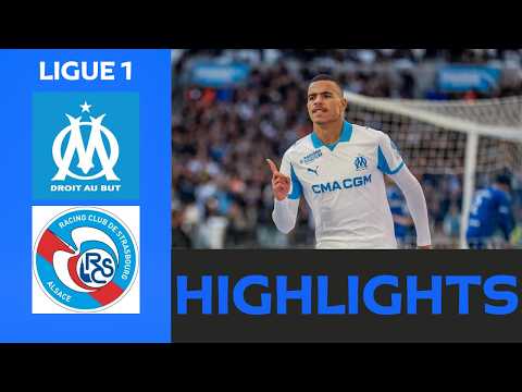 Marseille - Strasbourg | 2-2 | Highlights | Ligue 1 2025-26 | marseille strasbourg