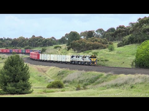 7922V SCT/SBR Wimmera Container Line (Dooen / Horsham) Train - PoathTV Australian Railways