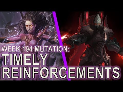 Starcraft II: Timely Reinforcements [Omnipresent Queen]