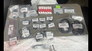 Lexus RX330 Valve Cover Gaskets, Spark Plugs, Valve Clearance and More 3MZ-FE 3.3 V6